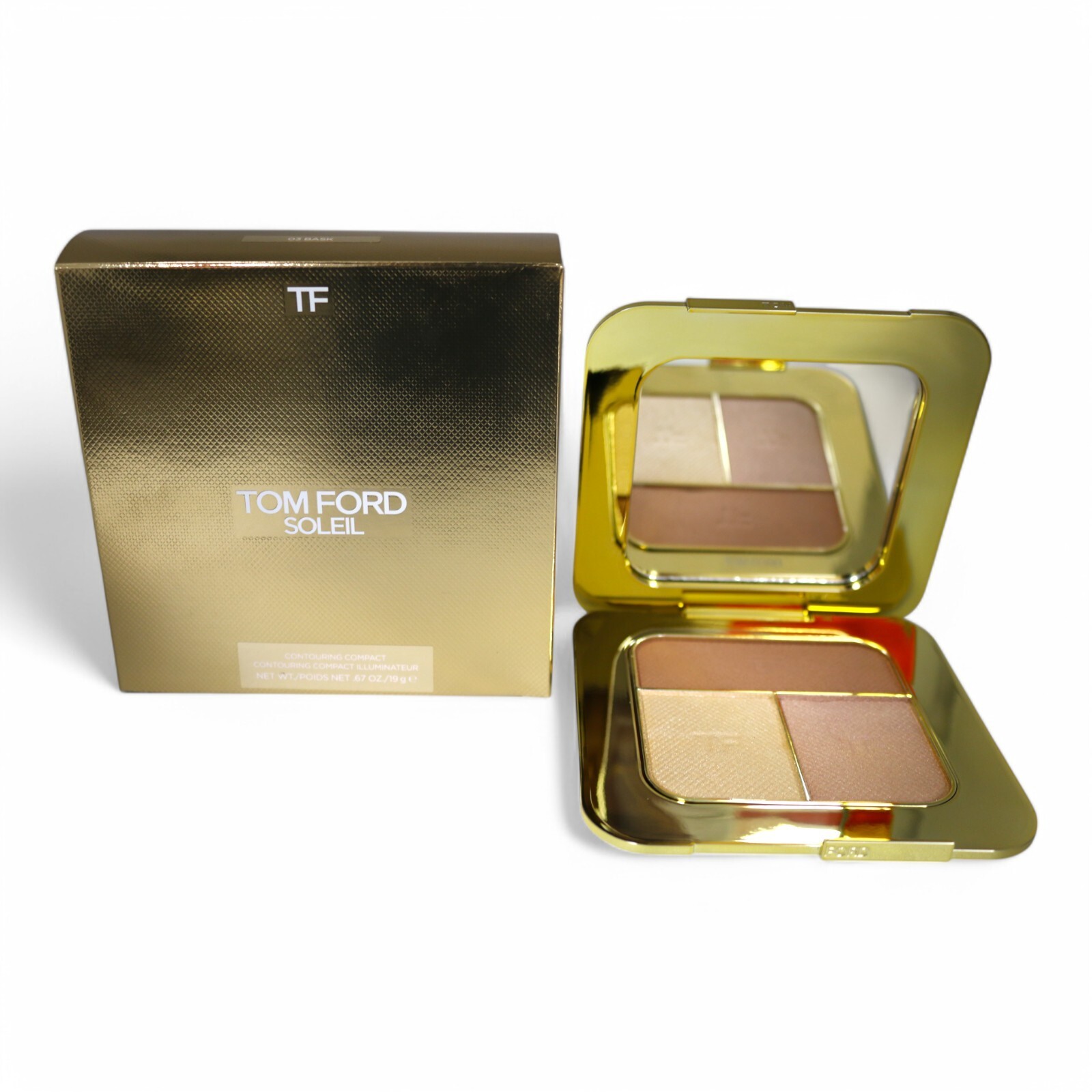 Tom Ford Soleil Contouring Compact 03 Bask 0.67 oz 19g Bronzer