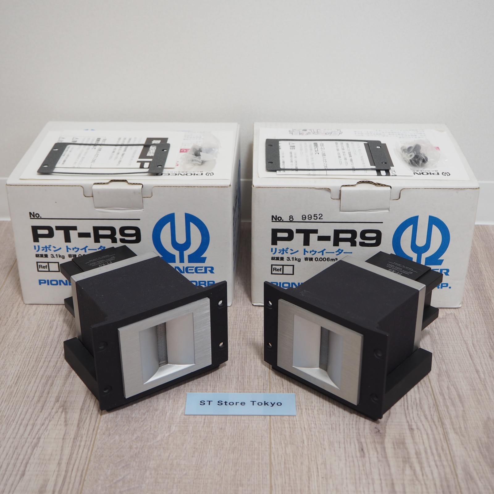 PIONEER PT-R9 Super Ribbon Tweeter PAIR speaker exclusive tad