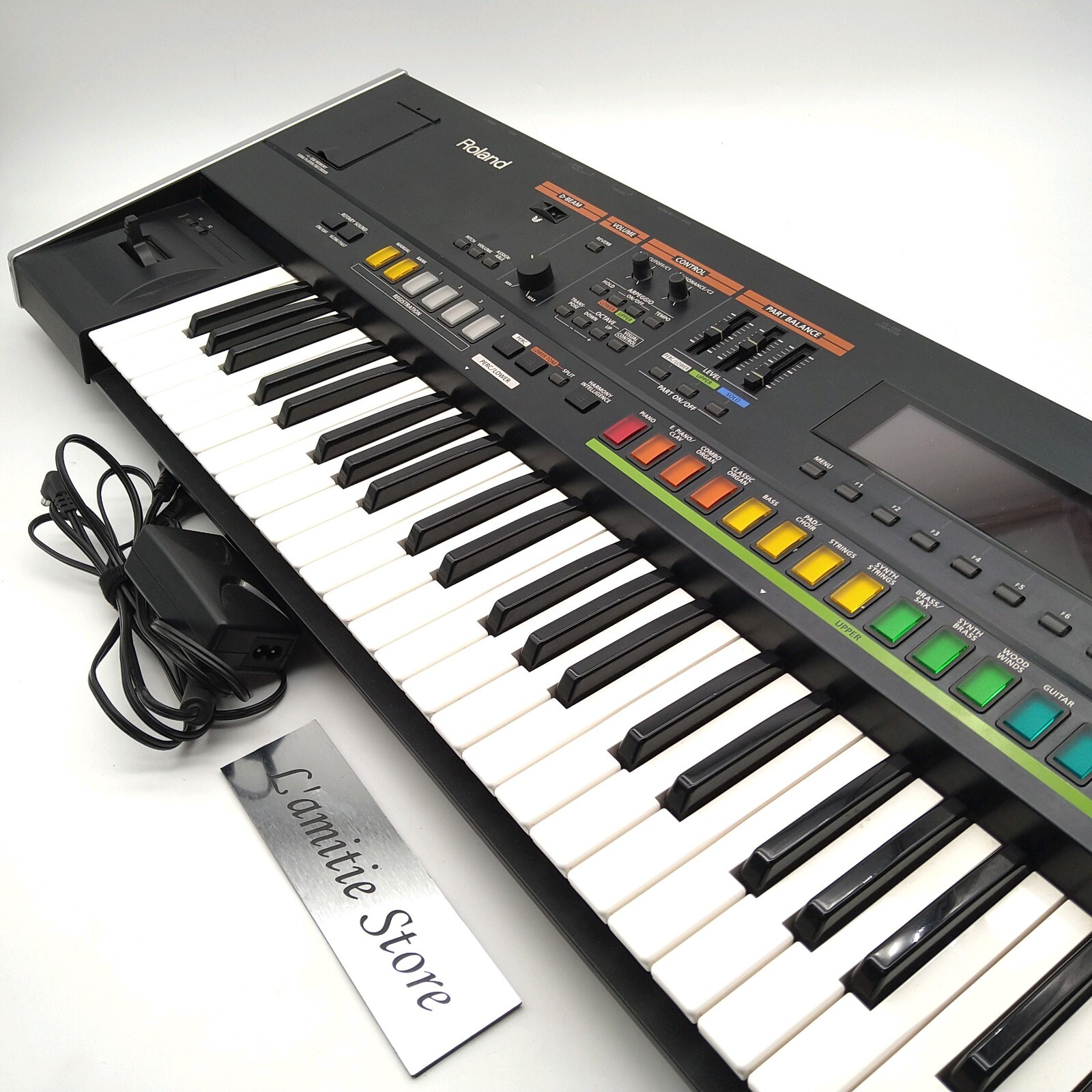 Roland Jupiter 50 Keyboard Synthesizer Digital Japan Black 76 Keys
