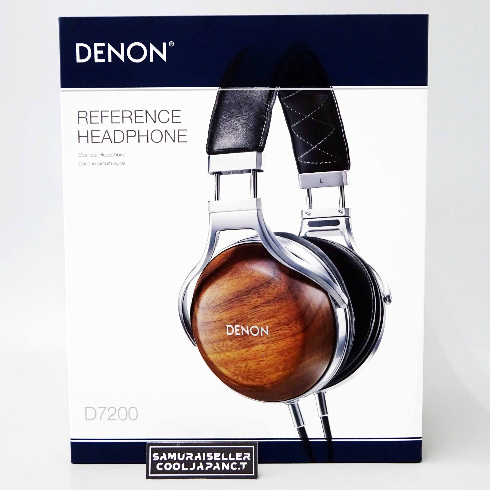 DENON Headphone Over Ear High Responded Correspondence Wood
