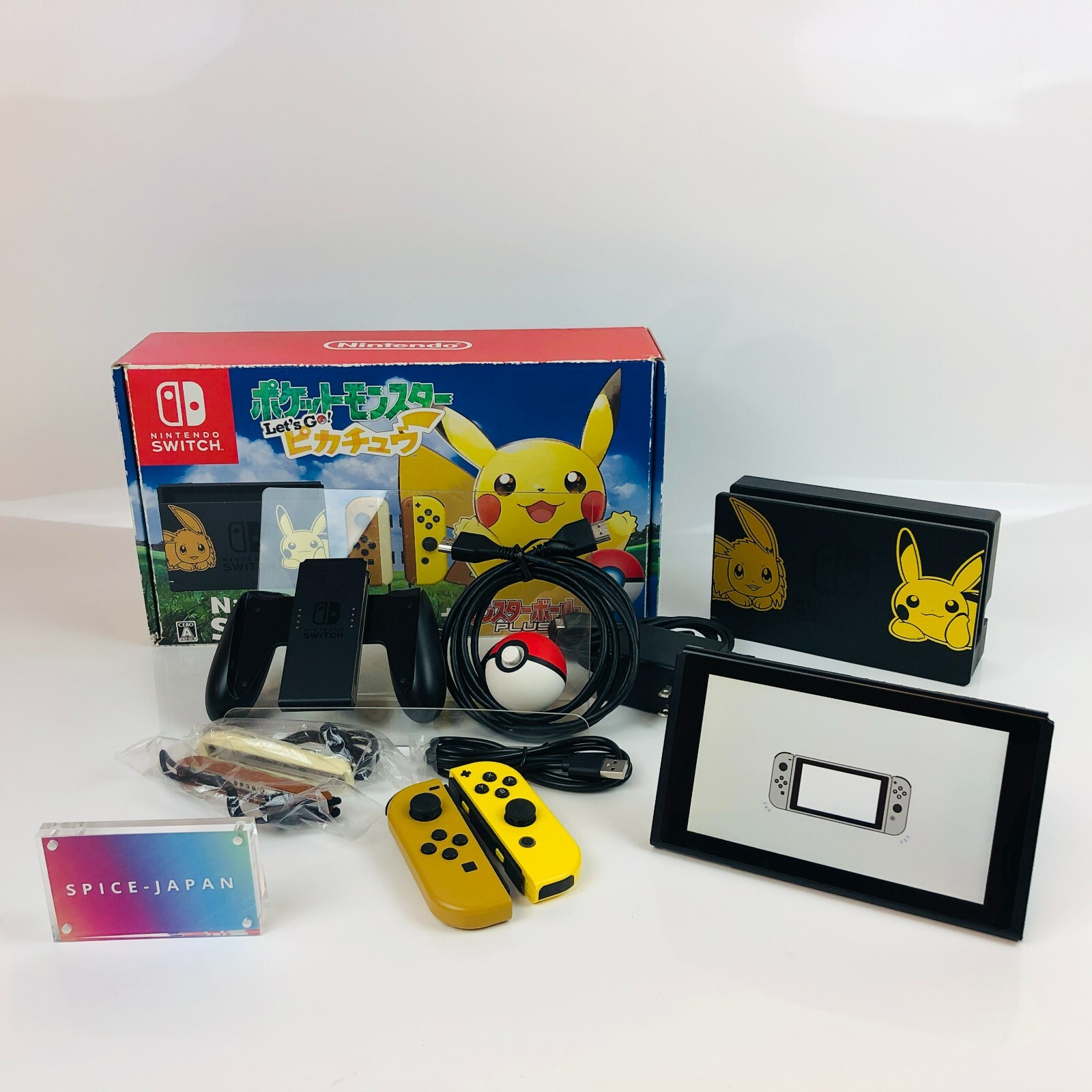 Nintendo Switch Pokemon LET'S GO Pikachu Console Limited Edition