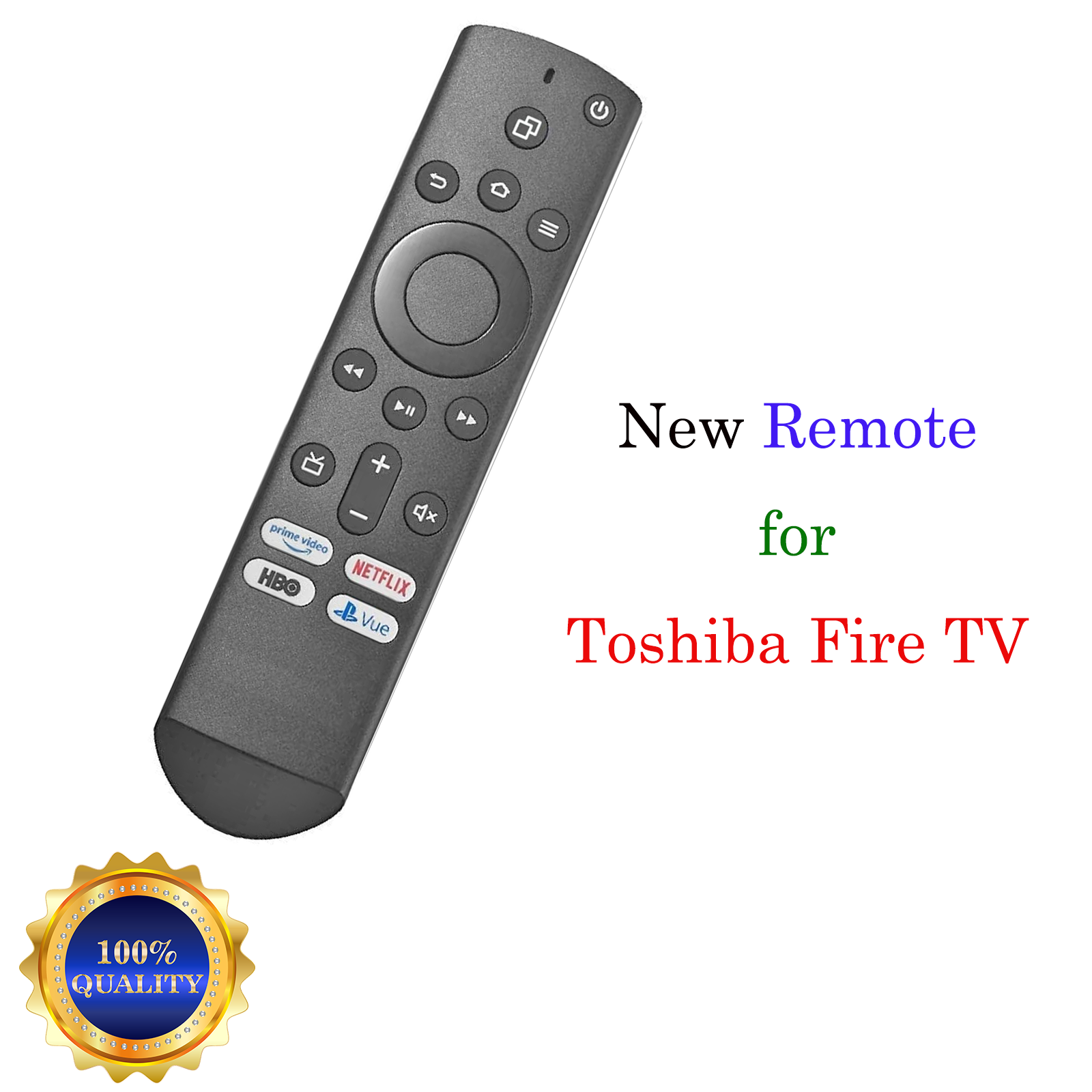 Toshiba Remote Control Remote for Fire TV | 49LF421U19 43LED2160P