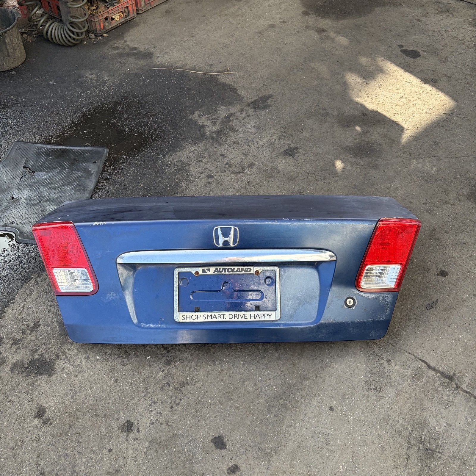 03-05 Honda Civic 4D Trunk Lid Navy Blue 68500-S5D-A92ZZ OEM | eBay