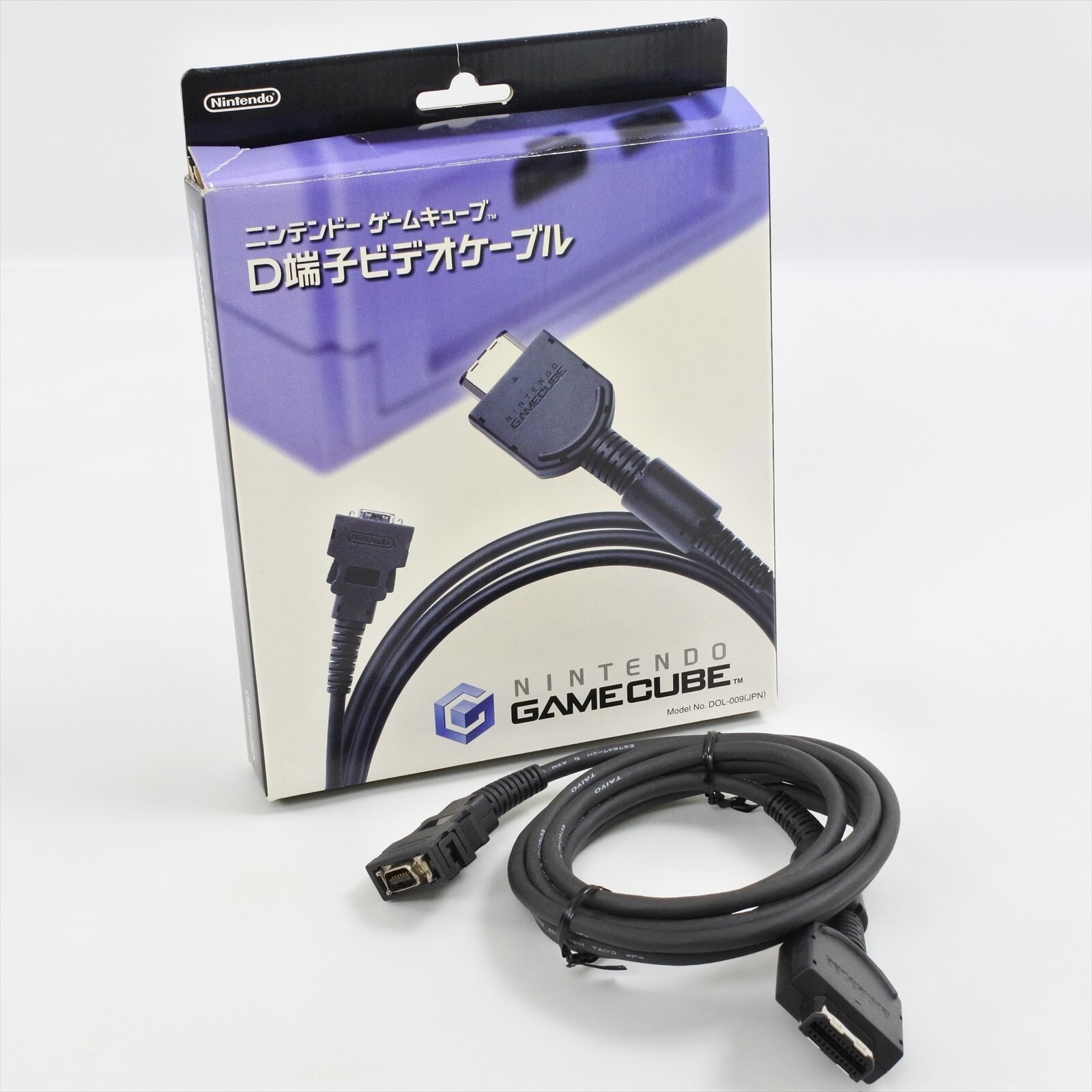 Nintendo Gamecube Official D Digital Video Cable Boxed DOL-009
