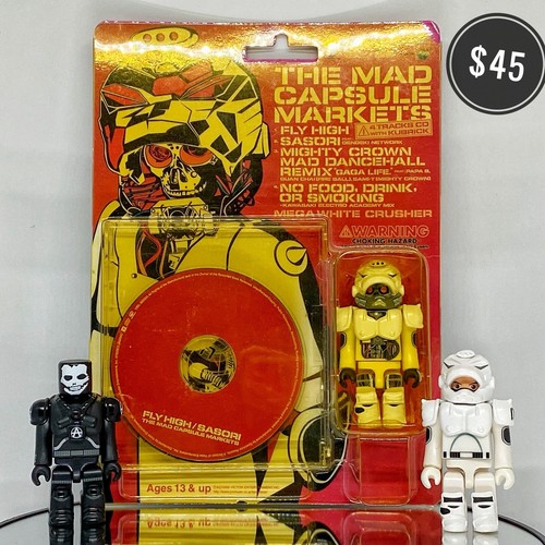 Mad Capsule Markets 4 Tracks CD Kubrick Black Cyborn White Crusher