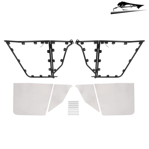 Silvery Aluminium+Steel Full Door For Kawasaki Teryx 750 2008-2013