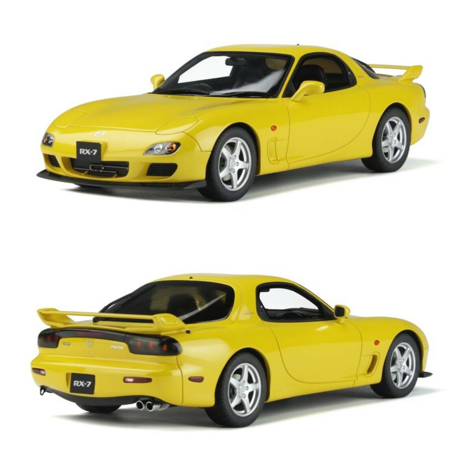 1/18 Mazda RX7 FD Type R Bathrurst R 1999 Sunburst Yellow by Otto