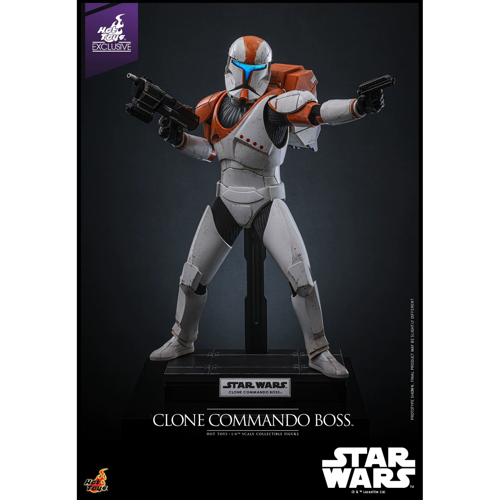 Ready! New Hot Toys TMS151 Star Wars Clone Commando Boss 1/6