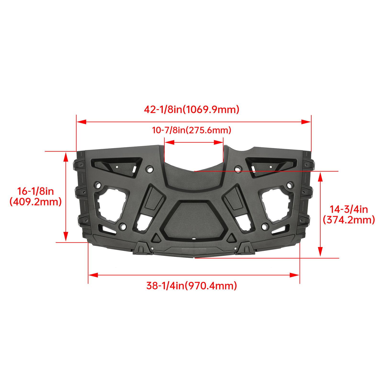 Front Storage Rack For 2009-2016 Polaris Scrambler Sportsman