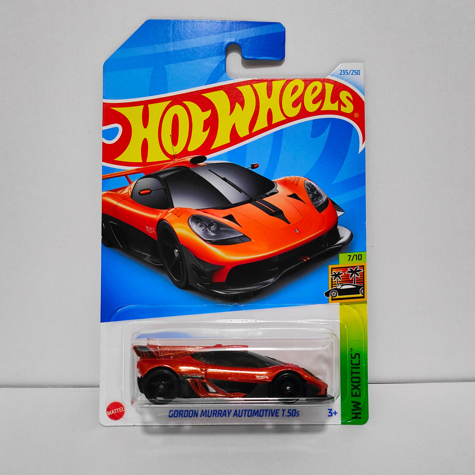 T.50s GMA Gordon Murray T50s rare orange color Hot Wheels #235