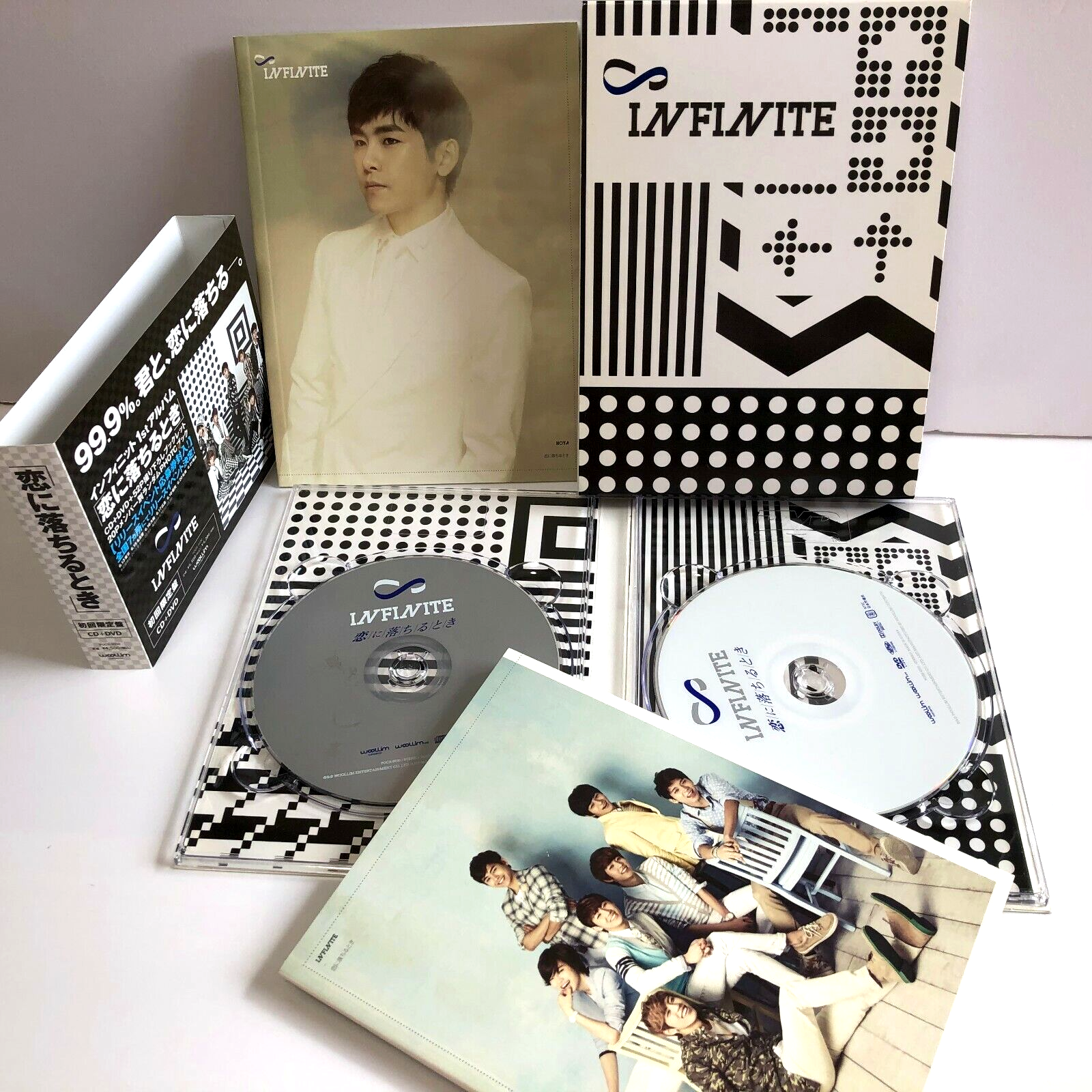 INFINITE Koi Ni Ochiru Toki CD+DVD+Photobook Limited Japan