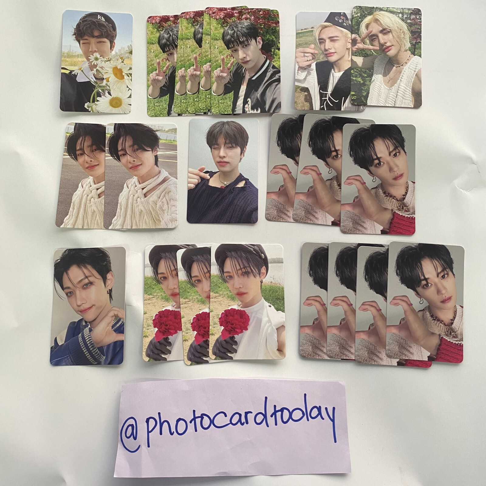 STRAY KIDS - Album MAXIDENT- Official Photocard, Mini Poster, 4