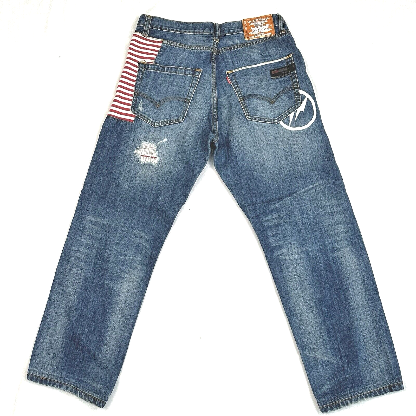 Levi's Fenom Crush 2 Fragment Design Hiroshi Fujiwara Distressed