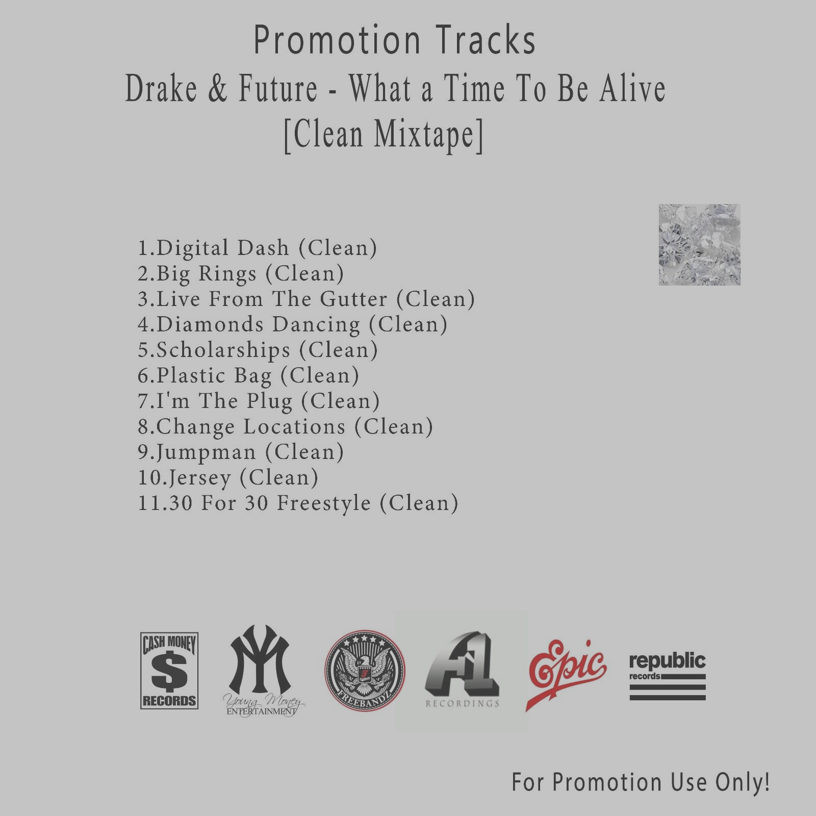 Rap/Hip-Hop.. White CD. Drake & Future - What a Time To Be Alive