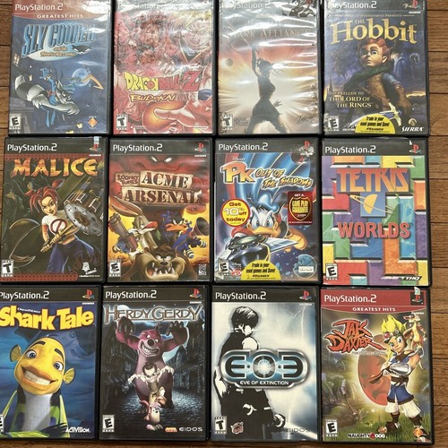 12 Playstation 2 PS2 Video Game Collection | eBay