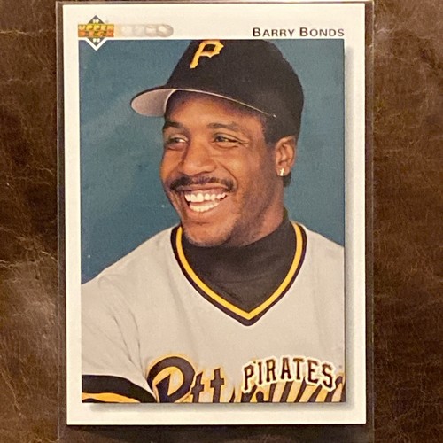 1992 Upper Deck - #134 Barry Bonds Of The Pirates In Amazing Near