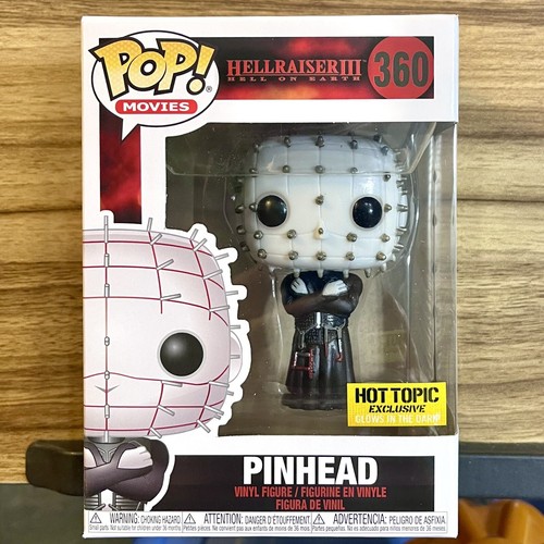 GITD Pinhead Funko Pop #360 Hellraiser III Hot Topic Exclusive
