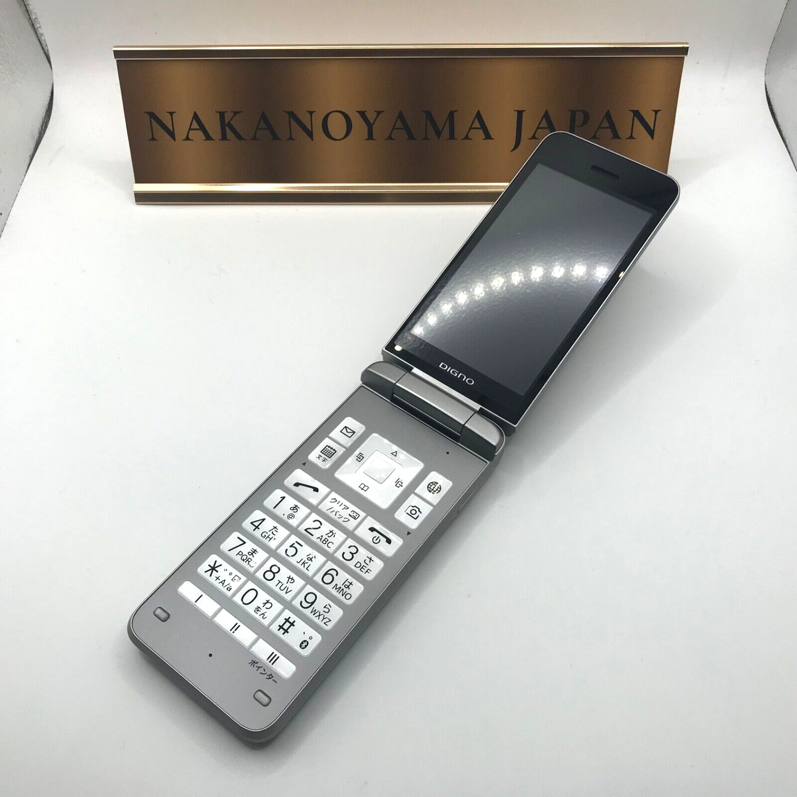 KYOCERA A202KC DIGNO KEITAI 4 ANDROID FLIP PHONE Silver Successor