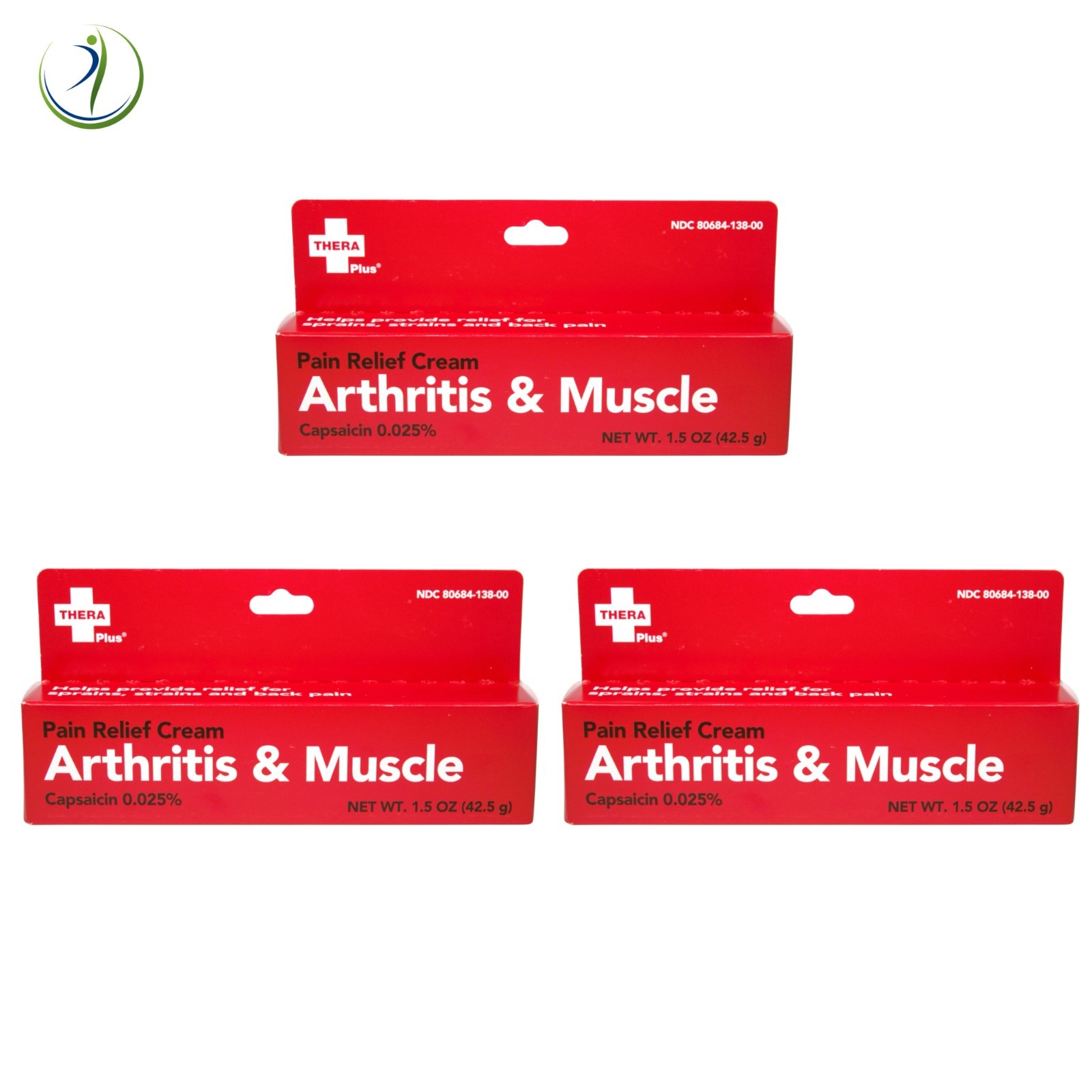 3X Thera Plus Extra Strength Arthritis Muscle Pain Relief Cream