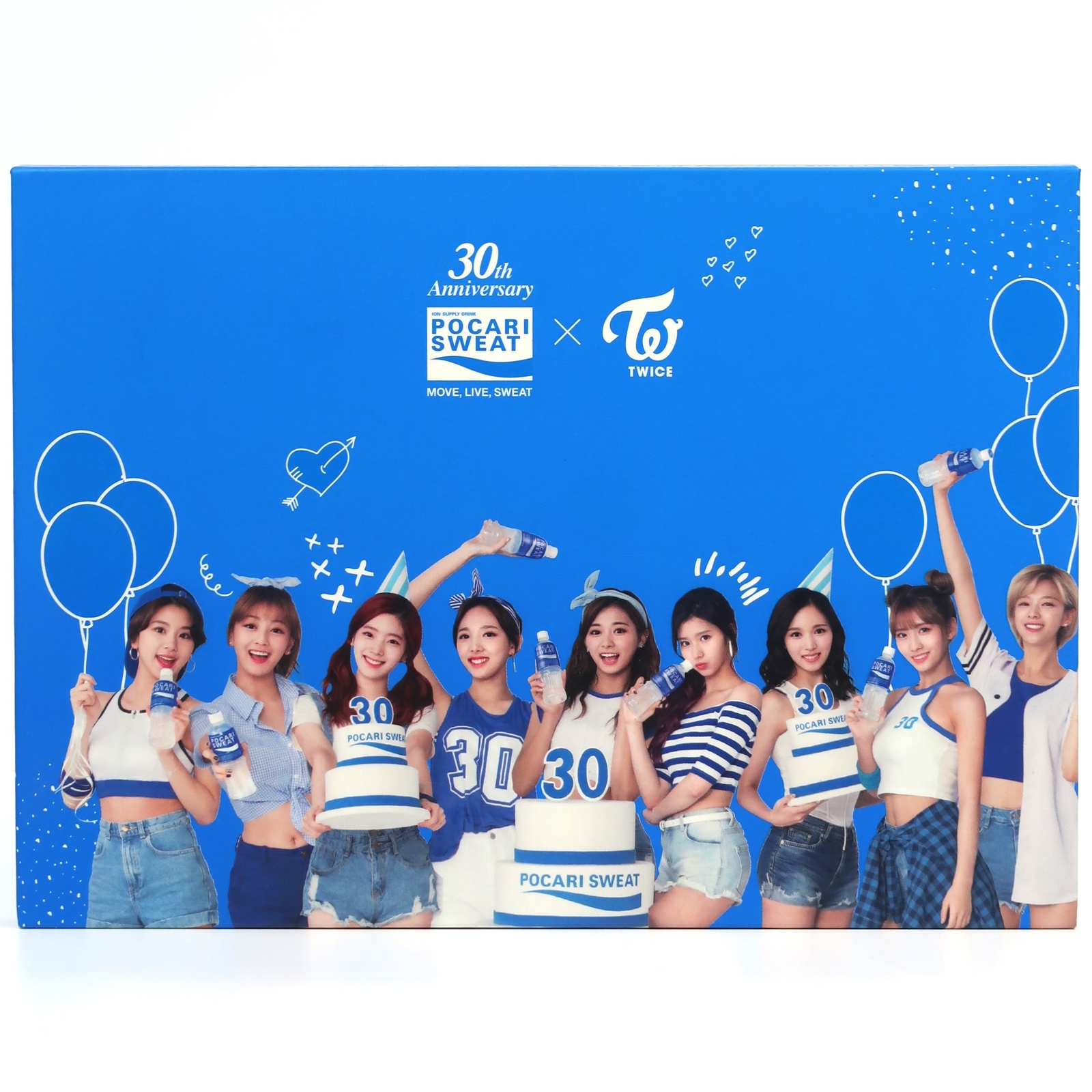 Pocari Sweat x Twice Special Edition Move. Live. Sweat Photobook K