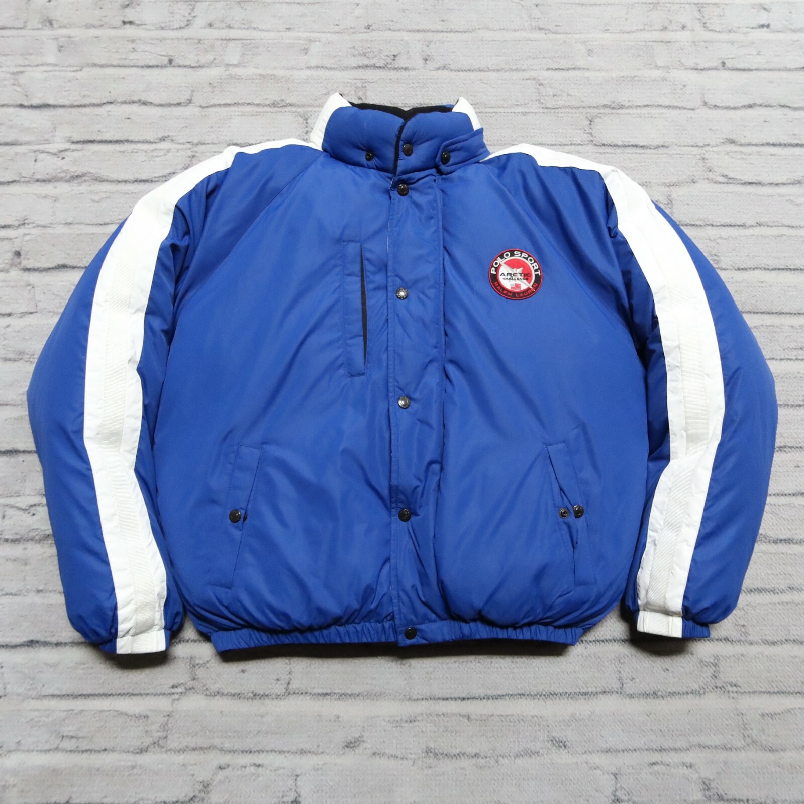 Vintage 90s Polo Sport Ralph Lauren Arctic Challenge Quilted Down