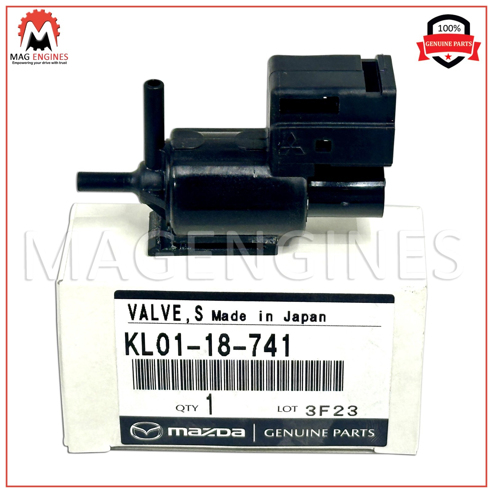 KL01-18-741 GENUINE OEM VALVE, SOLENOID KL0118741 | eBay