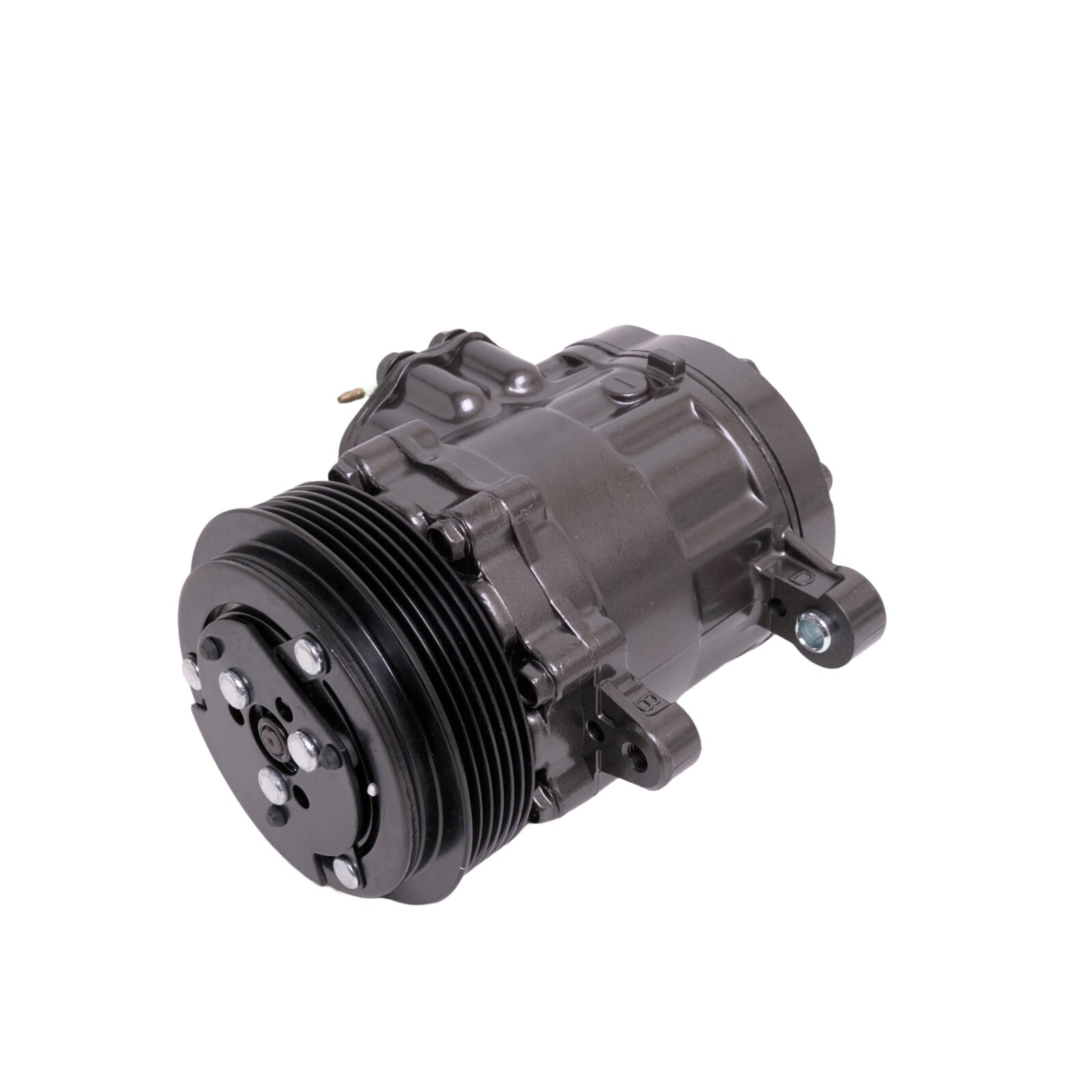 Sanden SD7 7176 Style AC Compressor Mini 6-Groove Serpentine