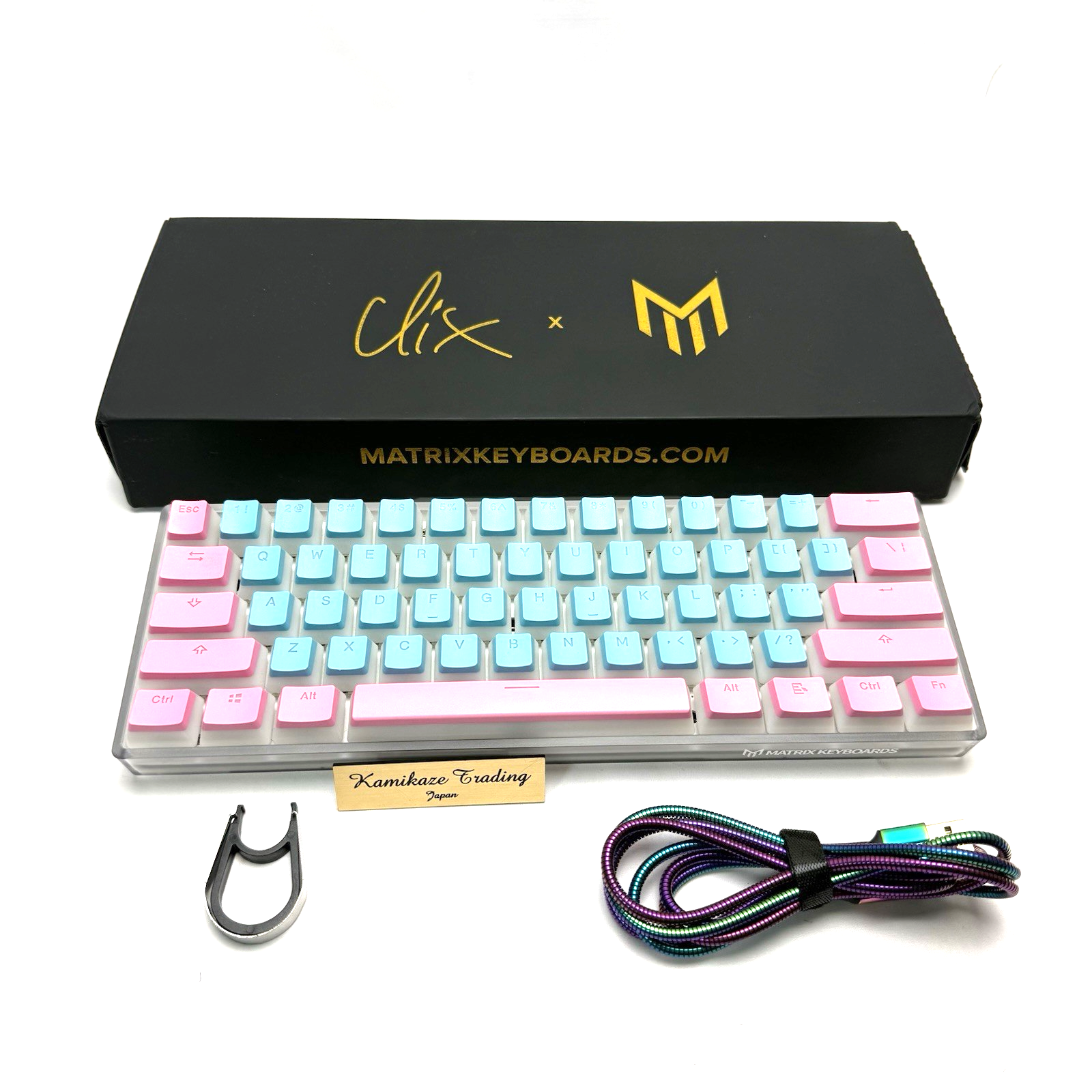 Matrix Keyboards Clix x Matrix Official Gaming Keyboard 60% Cotton