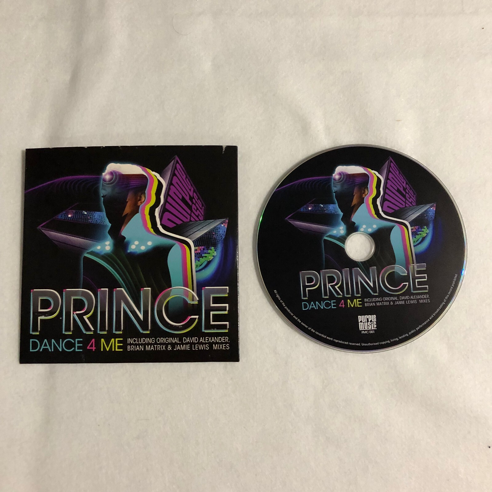 Prince – Dance 4 Me EU CD Single Limited Ed. Purple Music – PMC001