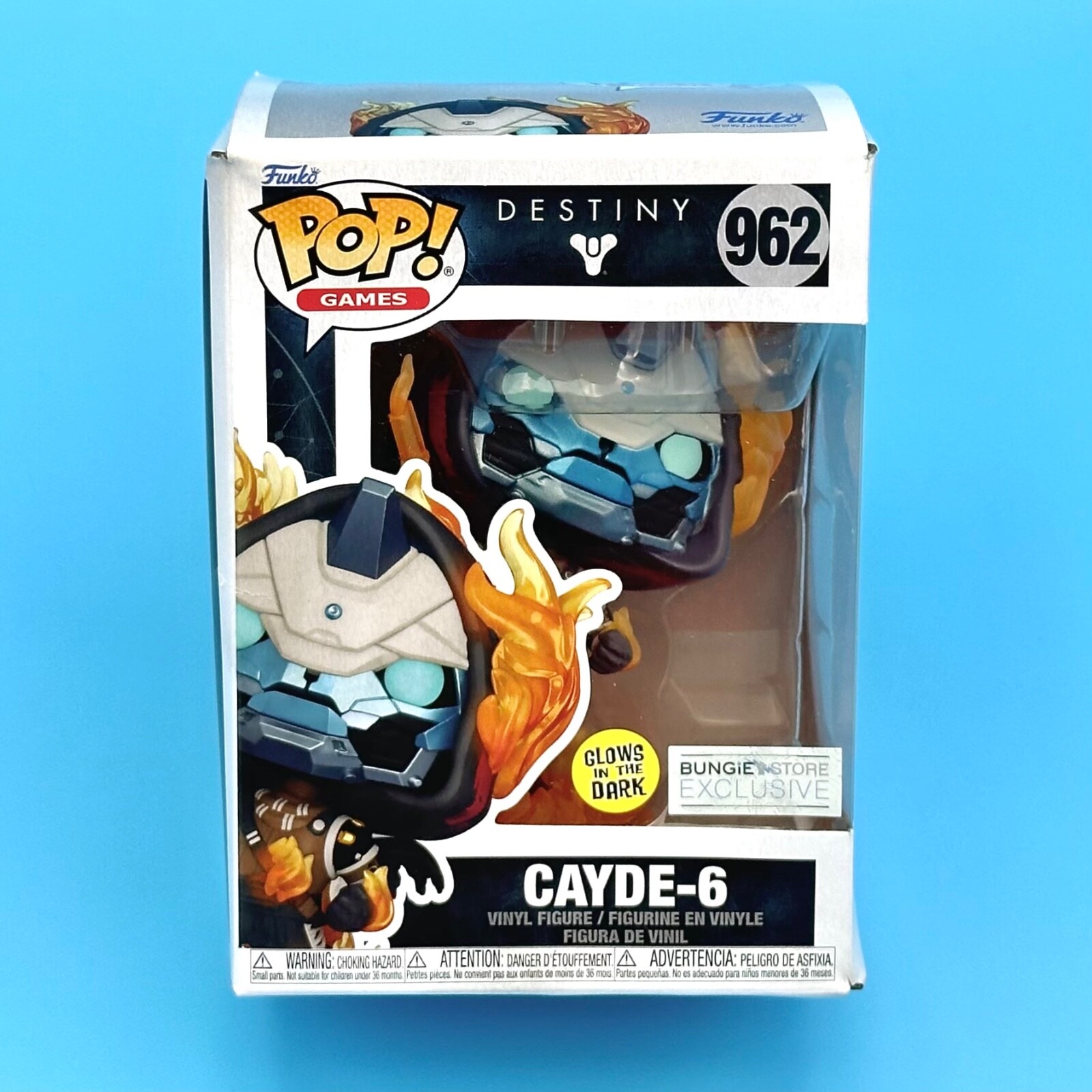 Funko Pop! Destiny 2 Cayde-6 Glow Figure Statue #962 + 