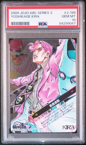PSA10 J-199 R Yoshikage Kira JoJo's Bizarre Adventure Adventure