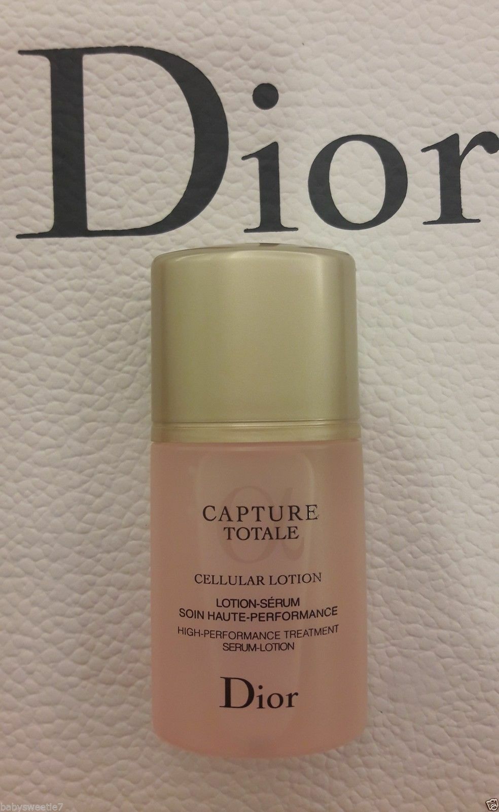 Dior Capture Totale Cellular Lotion High-Performance Treatment