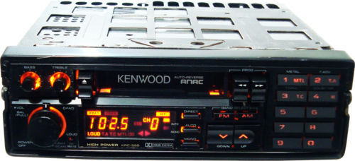 Kenwood Graphic Car Stereo Audio X707 / Z707 set Cassette CD