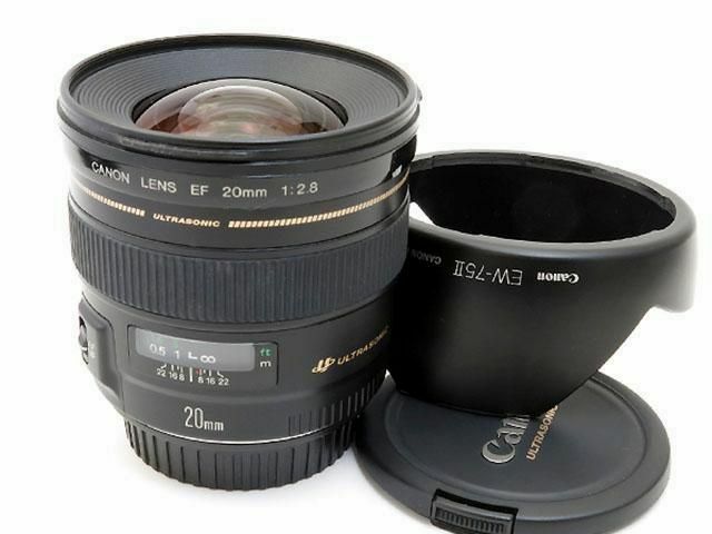 Canon EF 20mm F2.8 USM AF Ultra Wide Angle Prime Lens Excellent