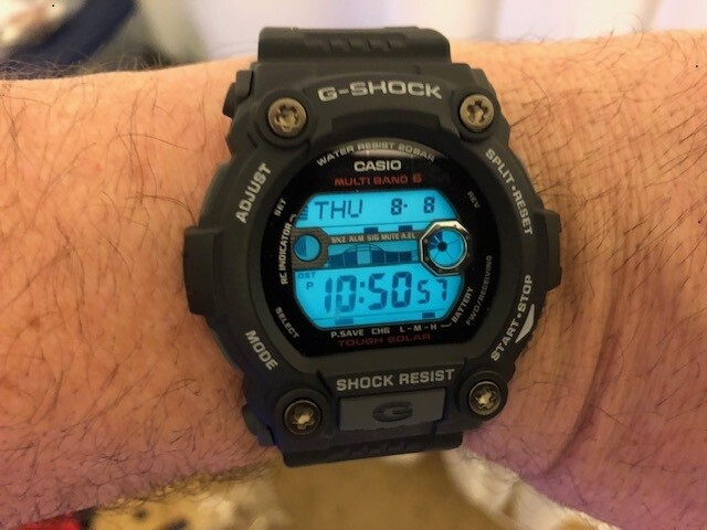 Casio G-Shock Men's Tough Solar Multi-Band 6 Black Resin 50mm