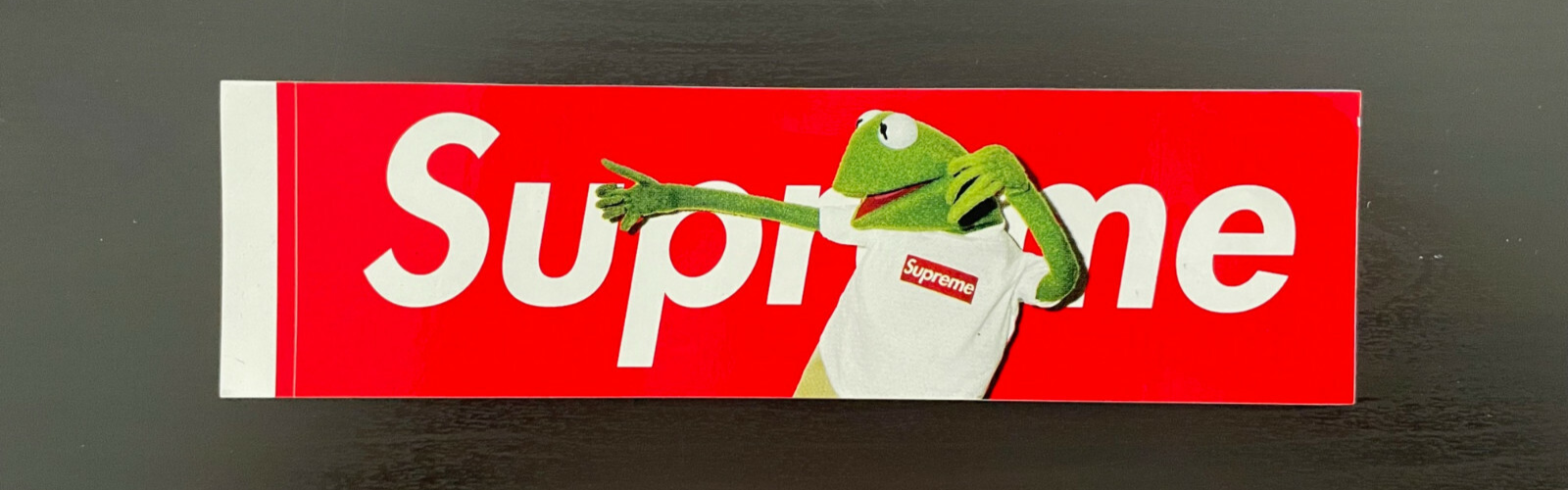 Supreme Kermit Box Logo Sticker SS08 NOS New Rare | eBay
