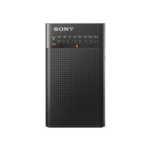 SONY FM/AM Portable Pocket Radio SRF-T355 Black Digital PLL