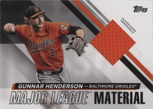 Gunnar Henderson Auto /15 2024 Topps Museum Collection #AA-GH