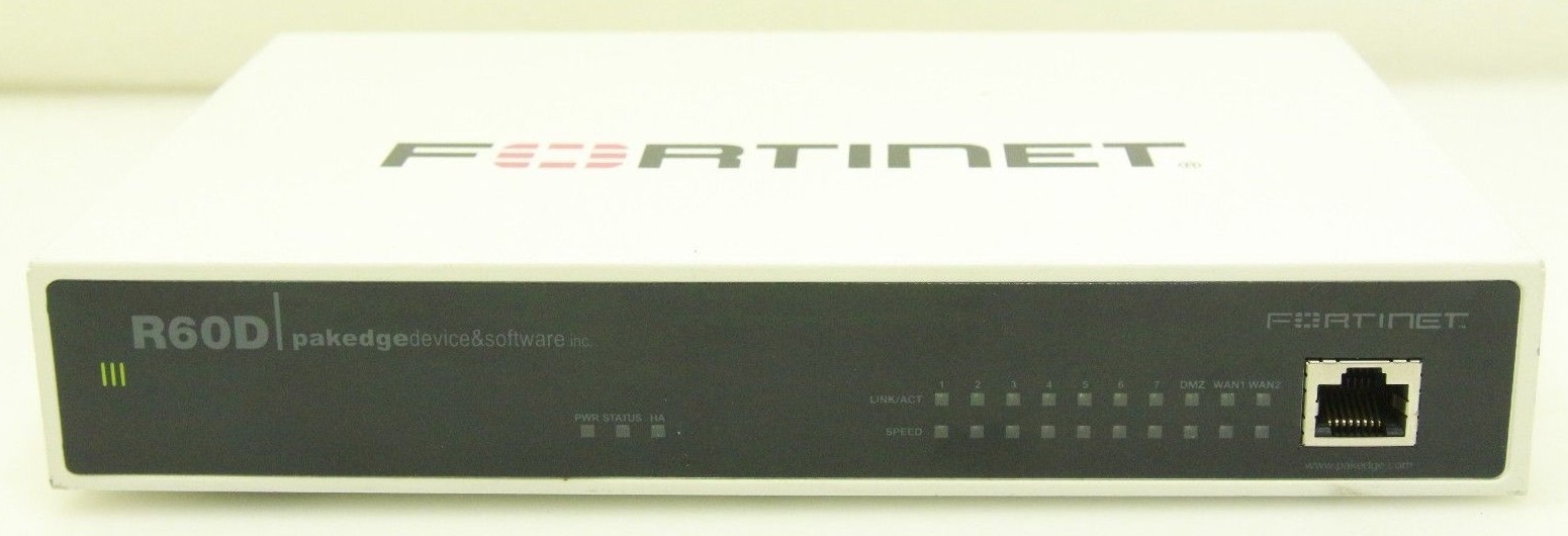 Fortinet Fortigate FG-60D Secure Network Firewall Pakedge R60D 7