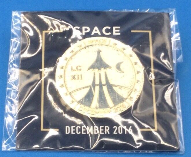 Loot Crate Gaming SPACE Pin December 2016 LC XII NEW Fast Free