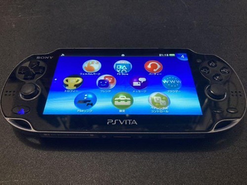 SONY Playstation PS Vita 3G / Wi-Fi Model Crystal Black PCH-1100