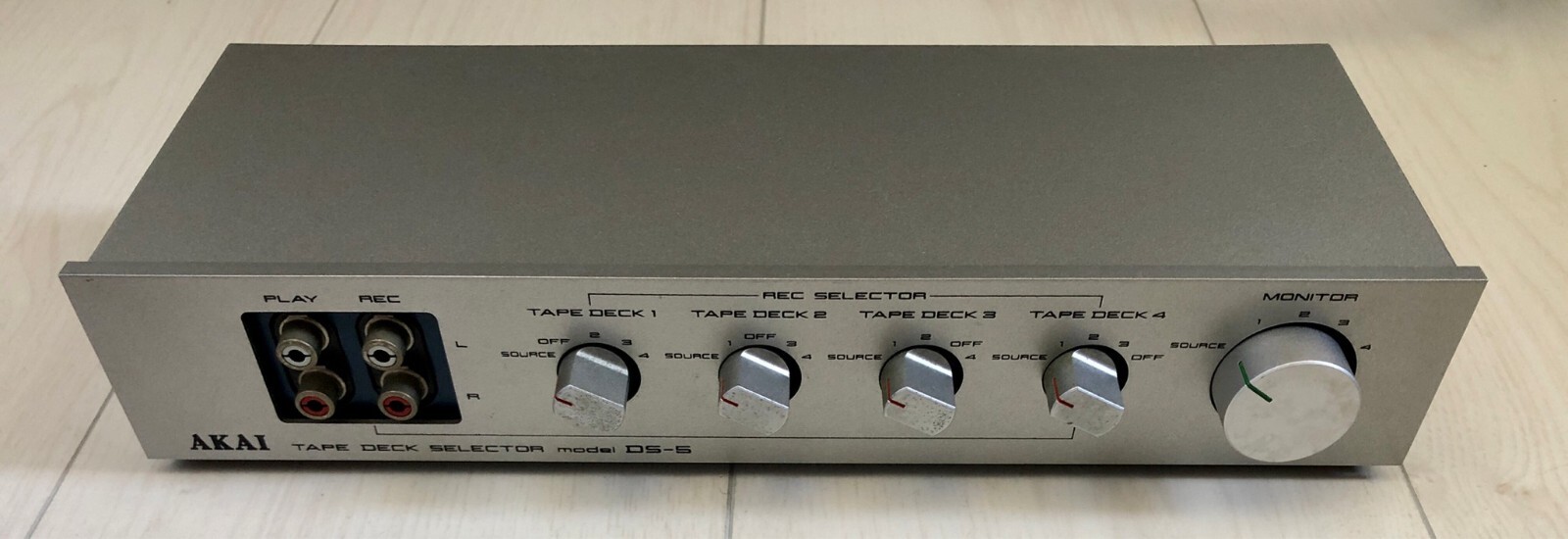 Akai DS-5 Tape Deck Selector Tape Switch Silver Good FS | eBay