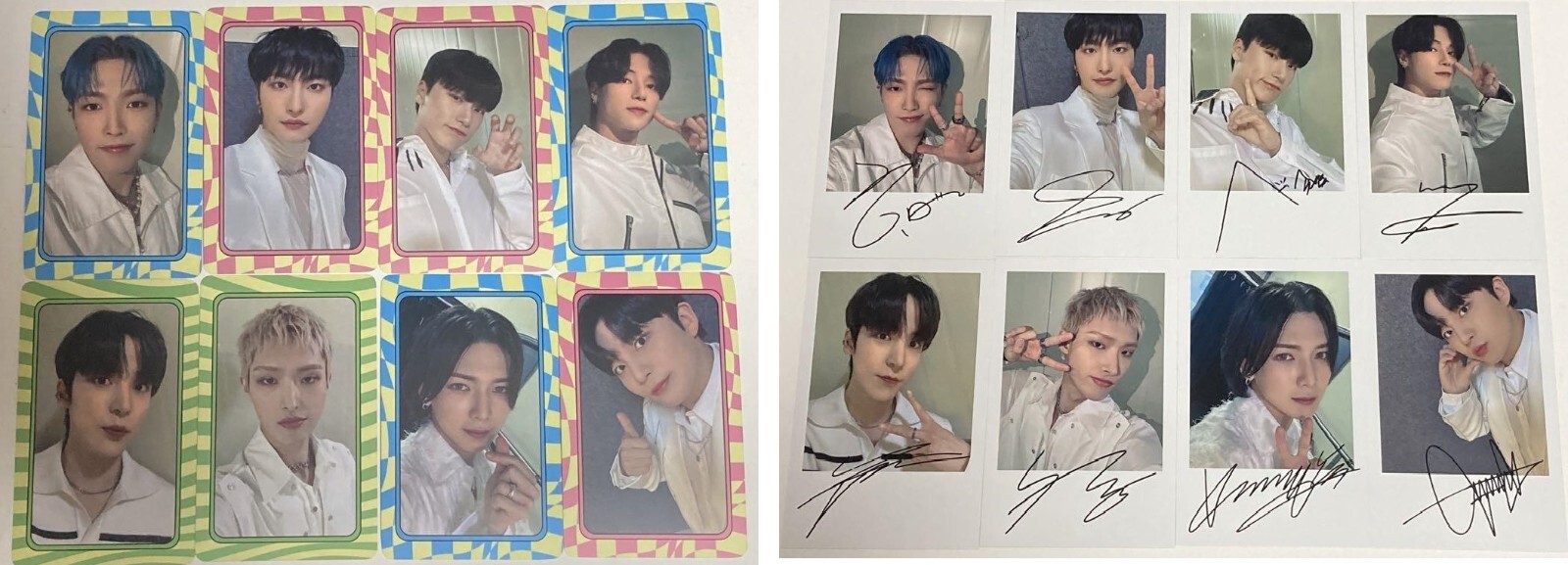 ATEEZ KCON 2023 JAPAN kcollection OFFICIAL PHOTO CARD Polaroid | eBay