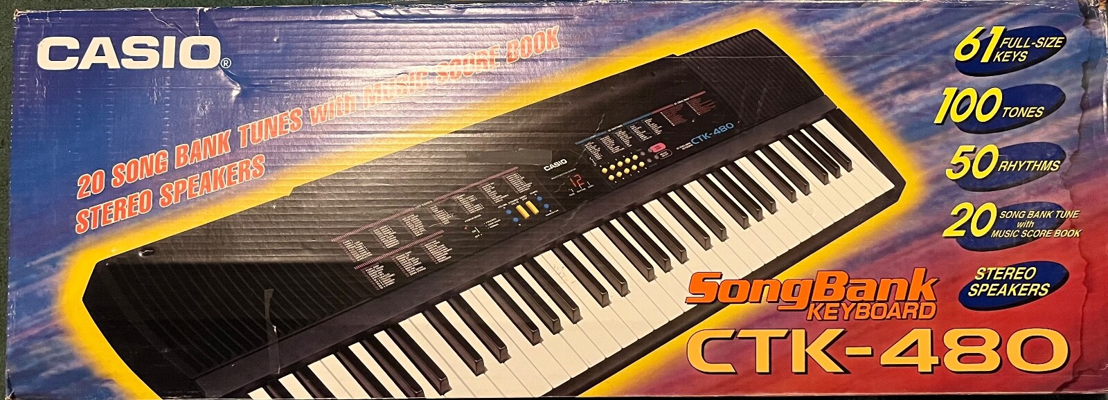 Casio CTK-480 keyboard piano | eBay