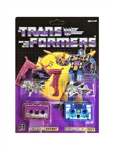 Transformers G1 Soundwave Cassette Laserbeak Frenzy Rumble Ravage
