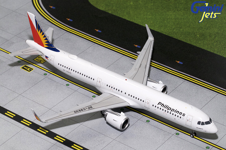 GEMINI JETS PHILIPPINES AIRLINES AIRBUS A321NEO 1:200 DIE-CAST