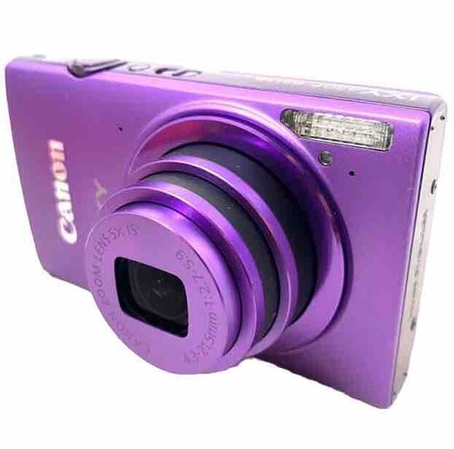 Canon IXY 430F 430 F 16.1 MP Compact Digital Camera Silver Purple