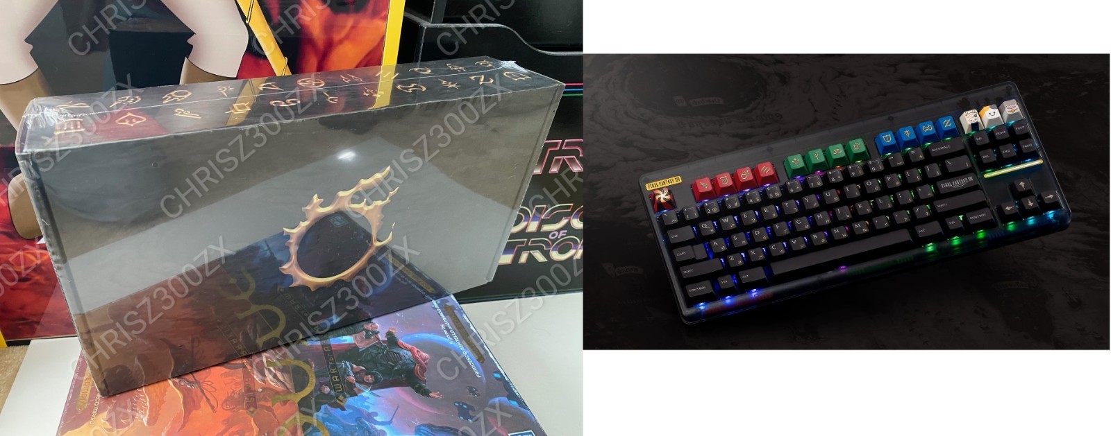 Novelkeys Final Fantasy 14 Online Keyboard Classic TKL FFXIV FF +