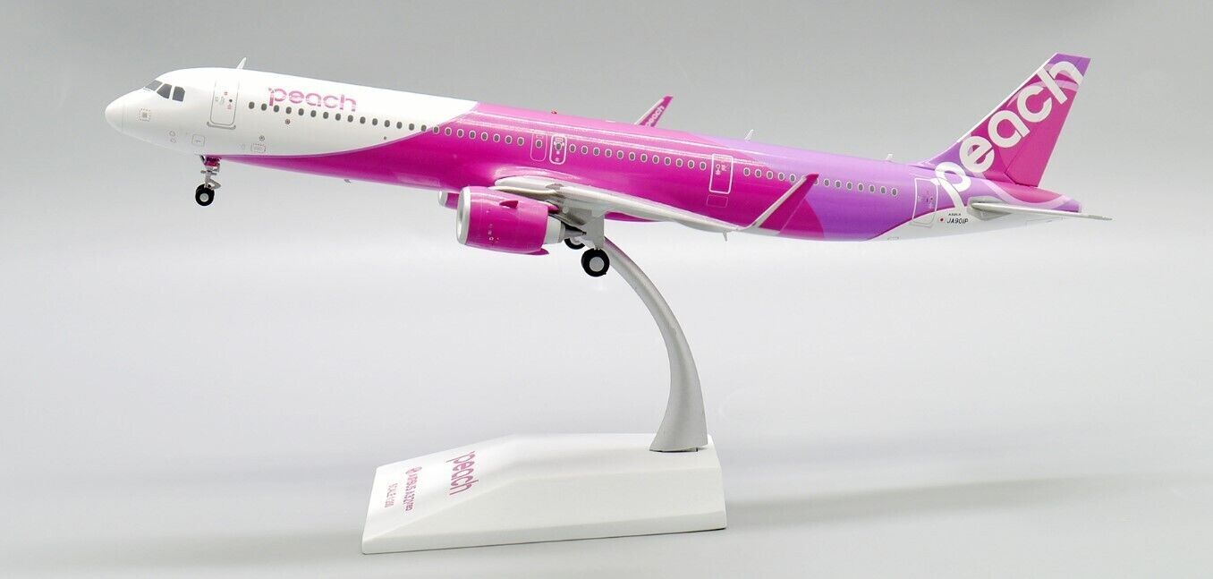 1:200 JC Wings Peach AIRBUS A321neo Passenger Airplane Diecast