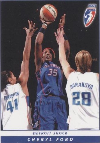 Signed Cheryl Ford WNBA Detroit Shock 8 x 10 | eBay